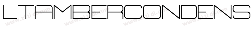 ltambercondensed bol字体转换